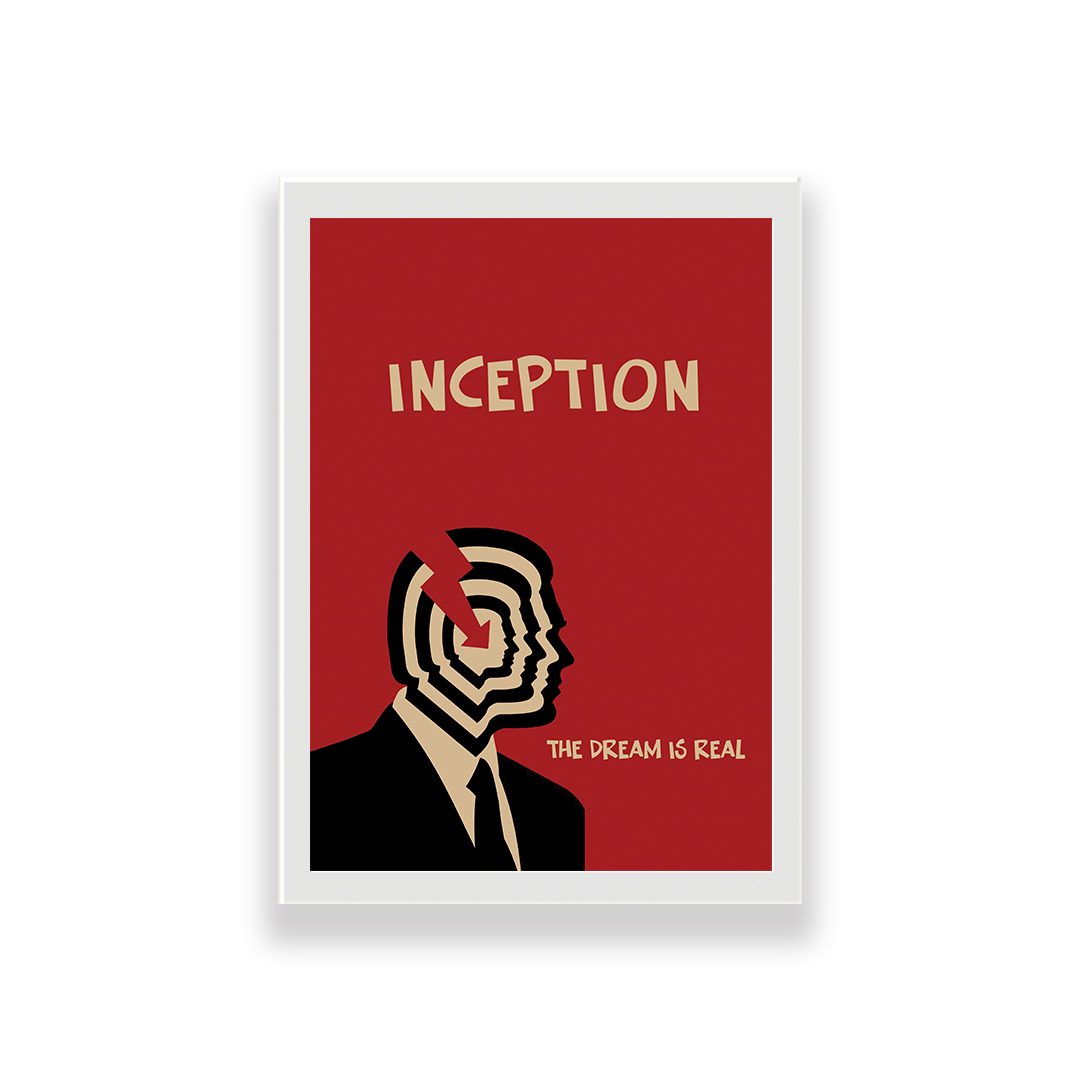 تابلو طرح فیلم Inception