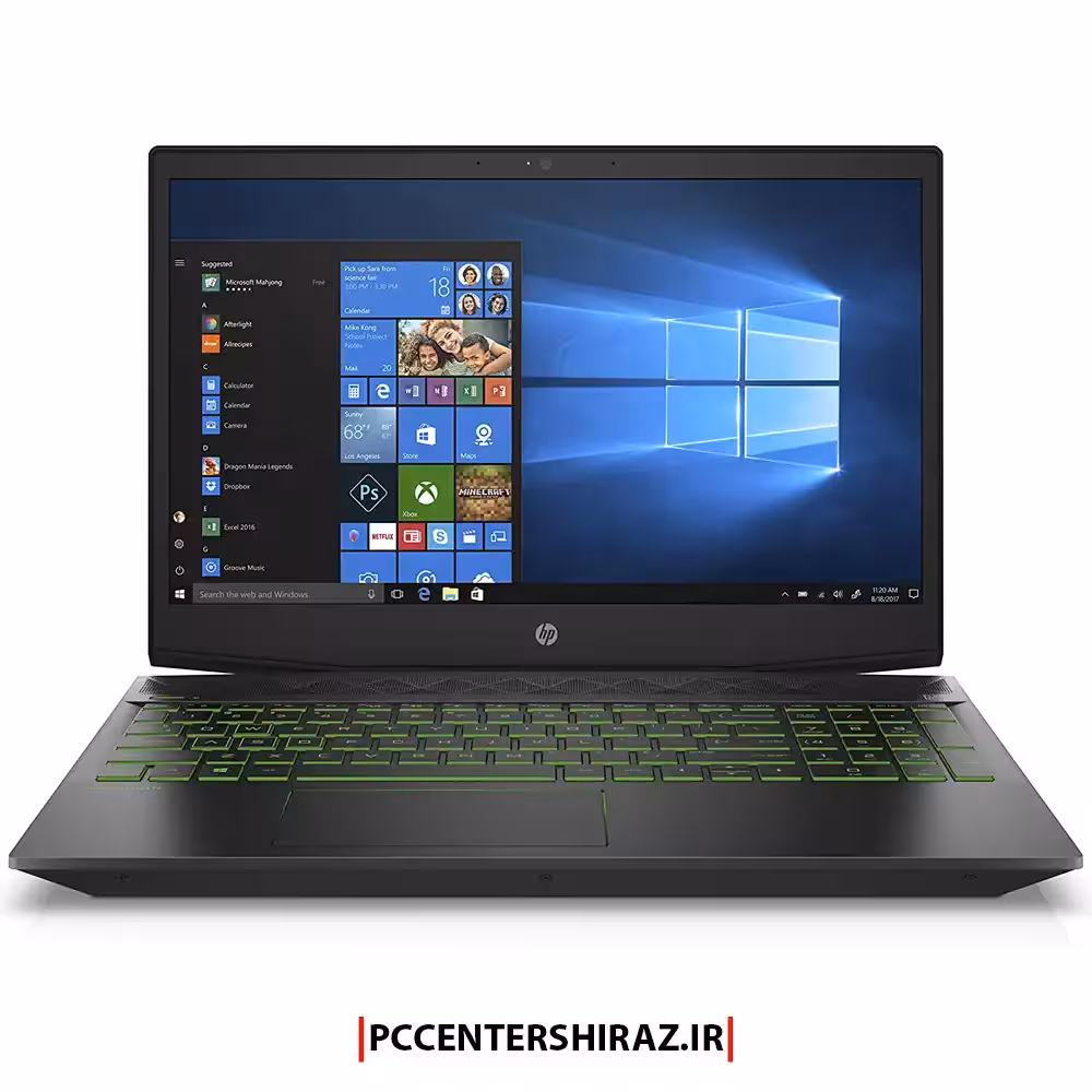 لپ تاپ اچ پی HP Pavilion Gaming 15 با پردازنده i5 نسل 10، رم 8GB، حافظه 512GB SSD و گرافیک GTX 1650 Ti
