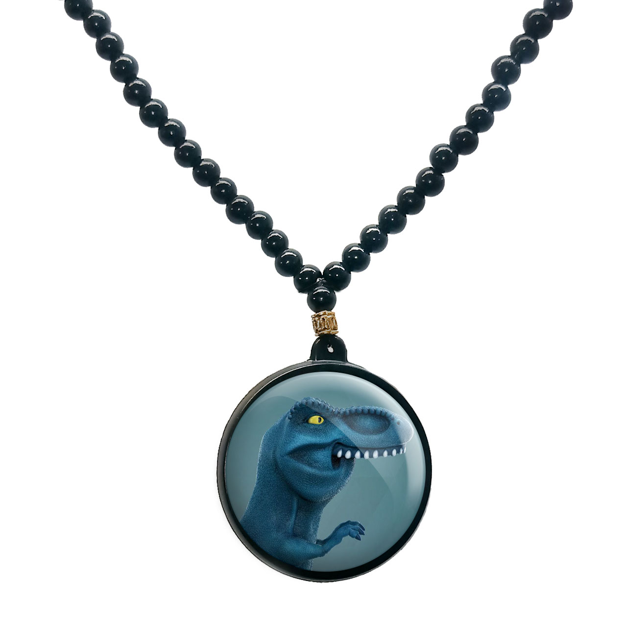 گردنبند پرمانه طرح fun کد pmd.23802 مدل دو طرفه