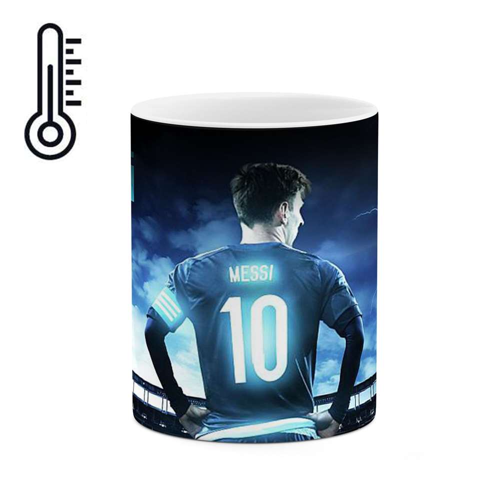 ماگ حرارتی طرح فوتبالیست Messi مدل mgph12457