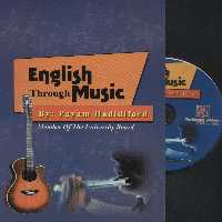 ENGLISH THROUGH MUSIC:انگلیسی از طریق موسیقی،همراه با سی دی صوتی (زبان اصلی،انگلیسی) - ناشربوک | خرید آنلاین کتاب