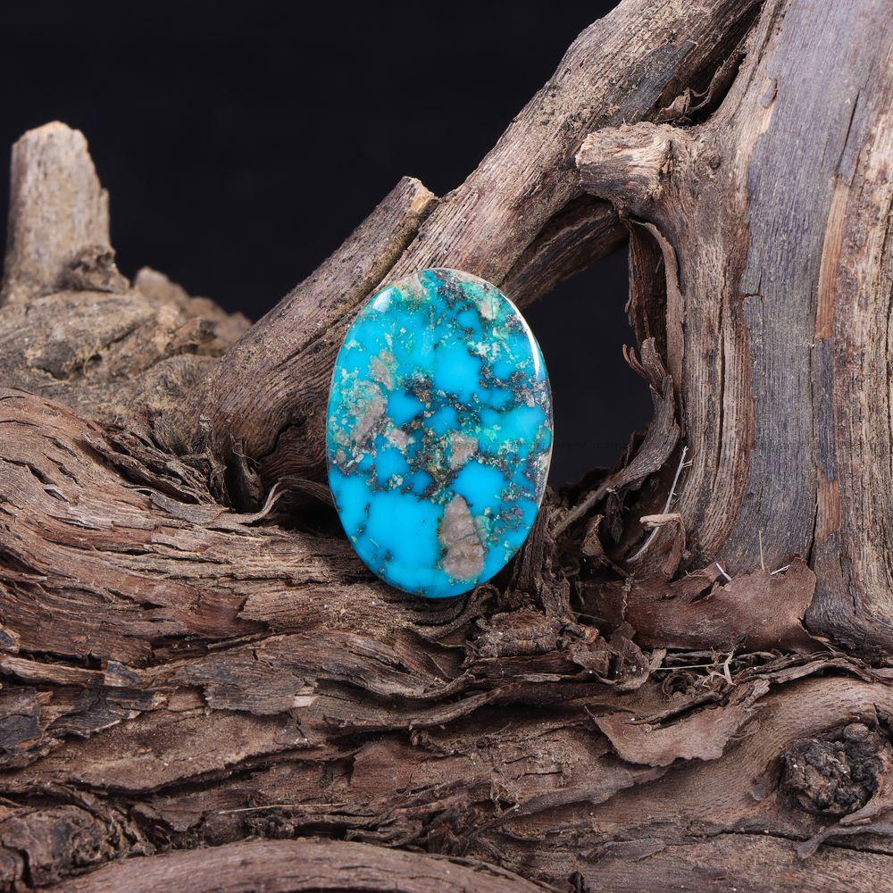 نگین فیروزه شجری کد 11500 - جواهری مشاهیر