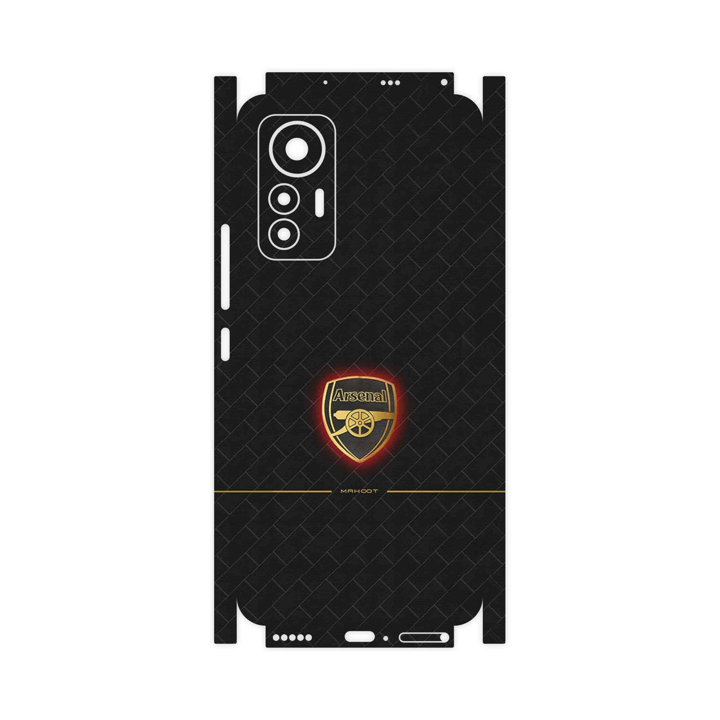 برچسب پوششی ماهوت مدل Arsenal-FullSkin مناسب برای گوشی موبایل شیائومی 12 Lite