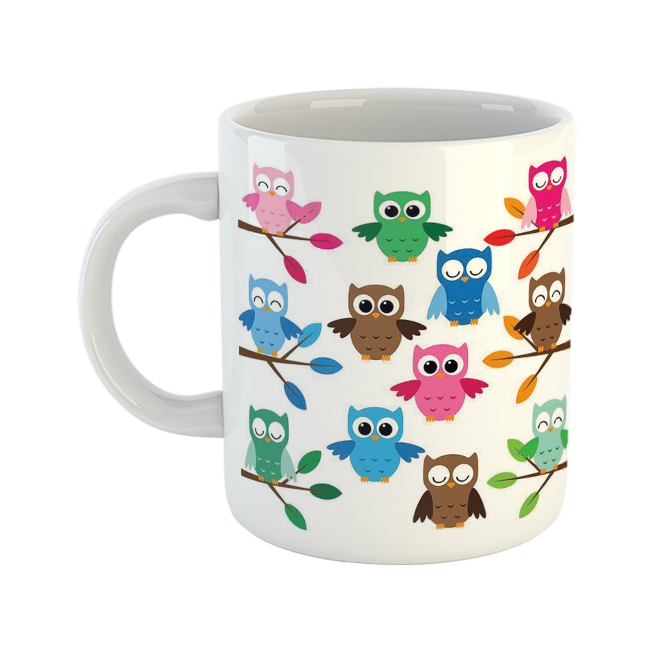 ماگ طرح جغد کد 216