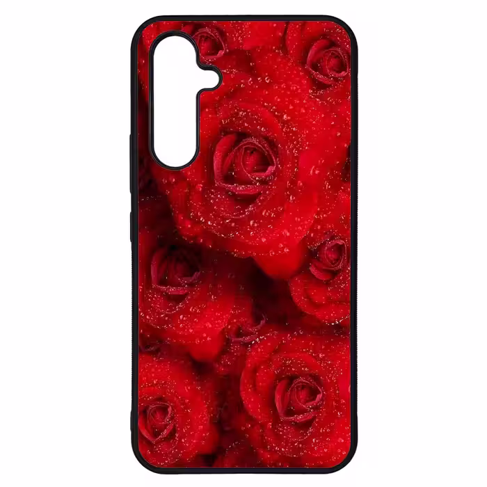 کاور طرح گل رز کد G-012 مناسب برای گوشی موبایل سامسونگ Galaxy A54 / A54 5G | دیجی قاب دونی