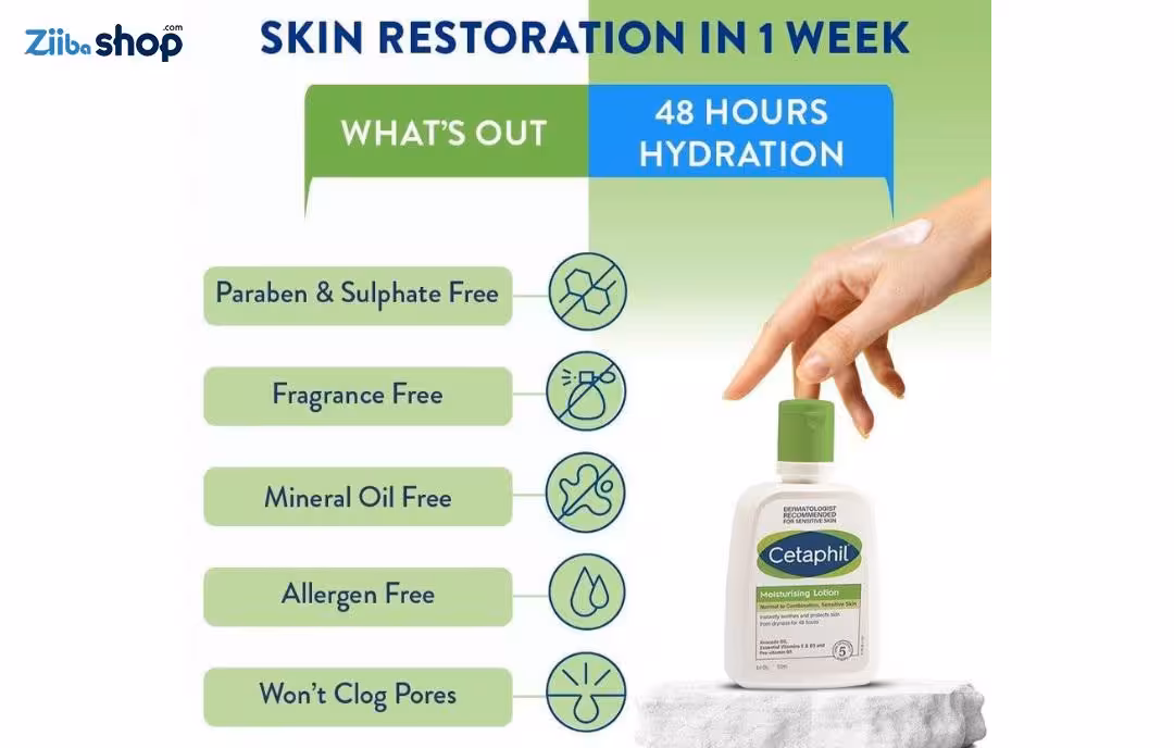 لوسیون مرطوب کننده ستافیل Cetaphil Moisturizing Lotion