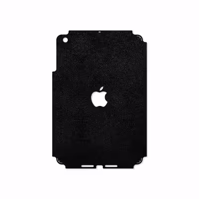 برچسب پوششی ماهوت مدل Black-Chamois-Leather مناسب برای تبلت اپل iPad mini 2012 A1454