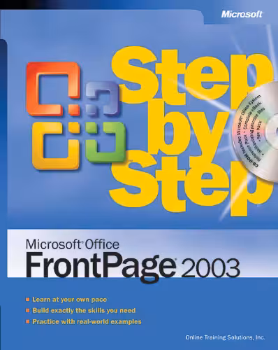 خرید و دانلود نسخه کامل کتاب Microsoft Office Frontpage 2003 Step by Step