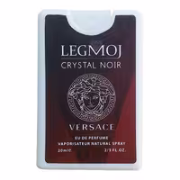عطر جیبی زنانه لغموژ مدل Versace Crystal Noir حجم 20 میلی لیتر