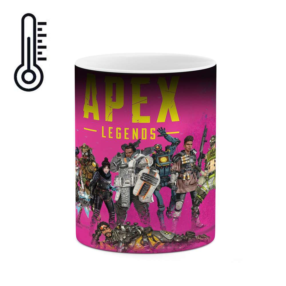 ماگ حرارتی طرح بازی Apex legend مدل mgph11990