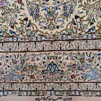 فرش دستبافت سه و نیم متری اصفهان کیوانداریان کد 5968