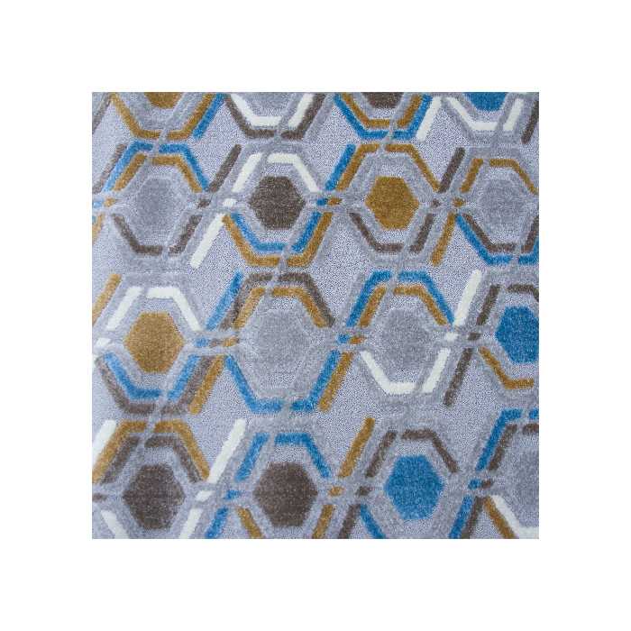 فرش ماشینی ساوین طرح ژوان زمینه نقره ای