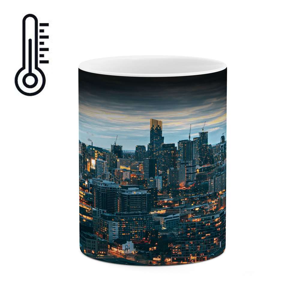 ماگ حرارتی کاکتی طرح شهر مدل mgh14759