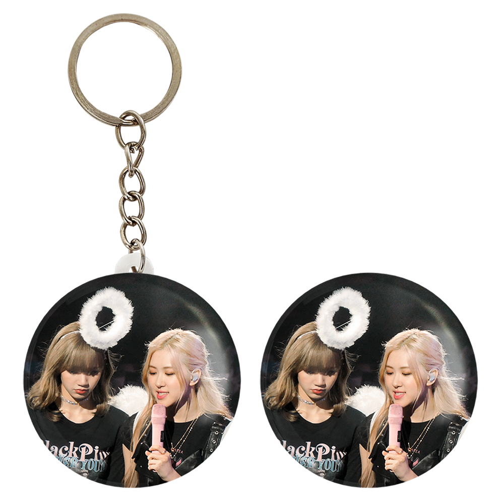 پیکسل خندالو مدل گروه بلک پینک کد 14464 به همراه جاکلیدی