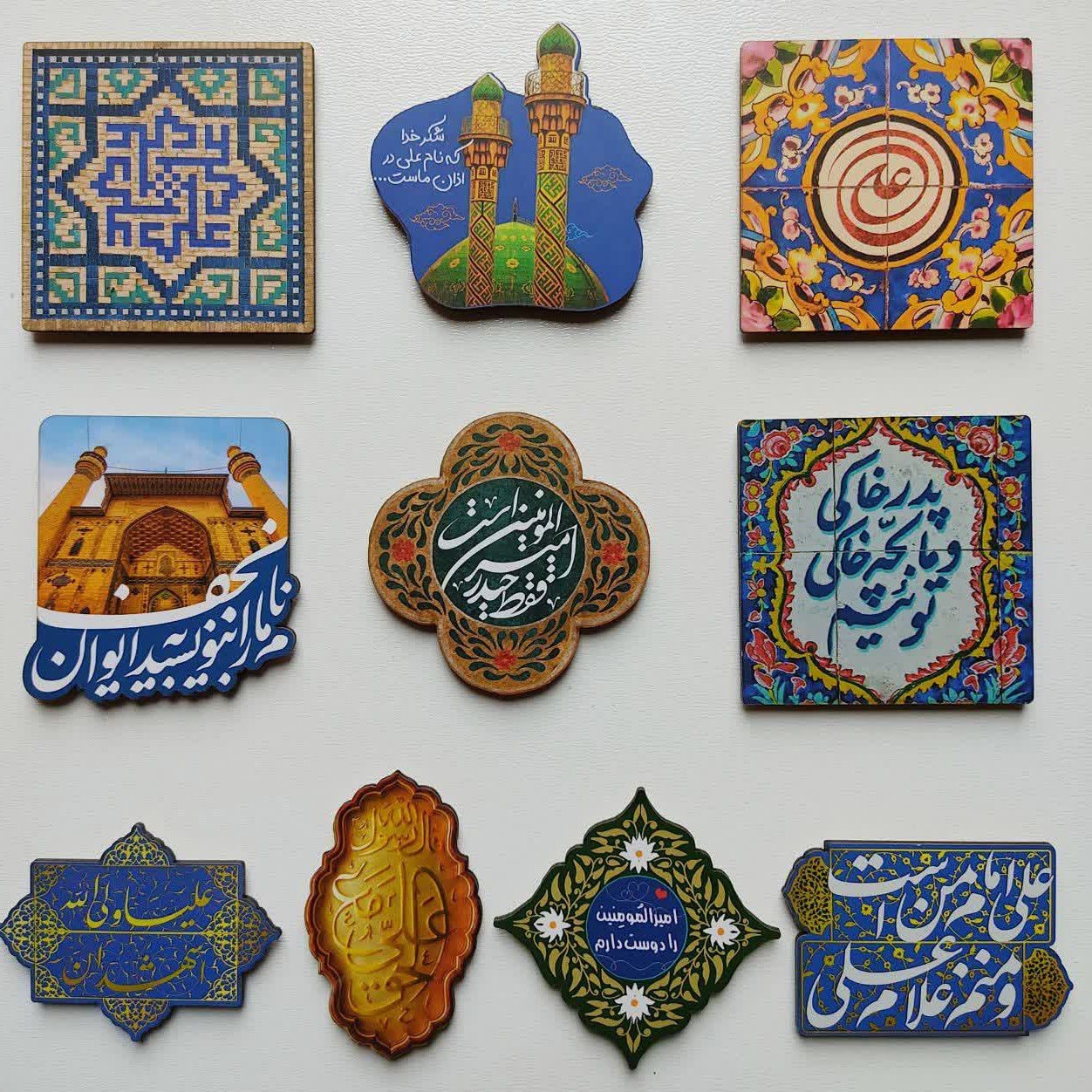 پک 10 عددی مگنت یخچالی فانتزی 