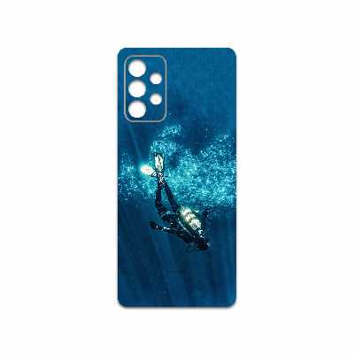 برچسب پوششی ماهوت مدل Scuba Diving مناسب برای گوشی موبایل سامسونگ Galaxy A72