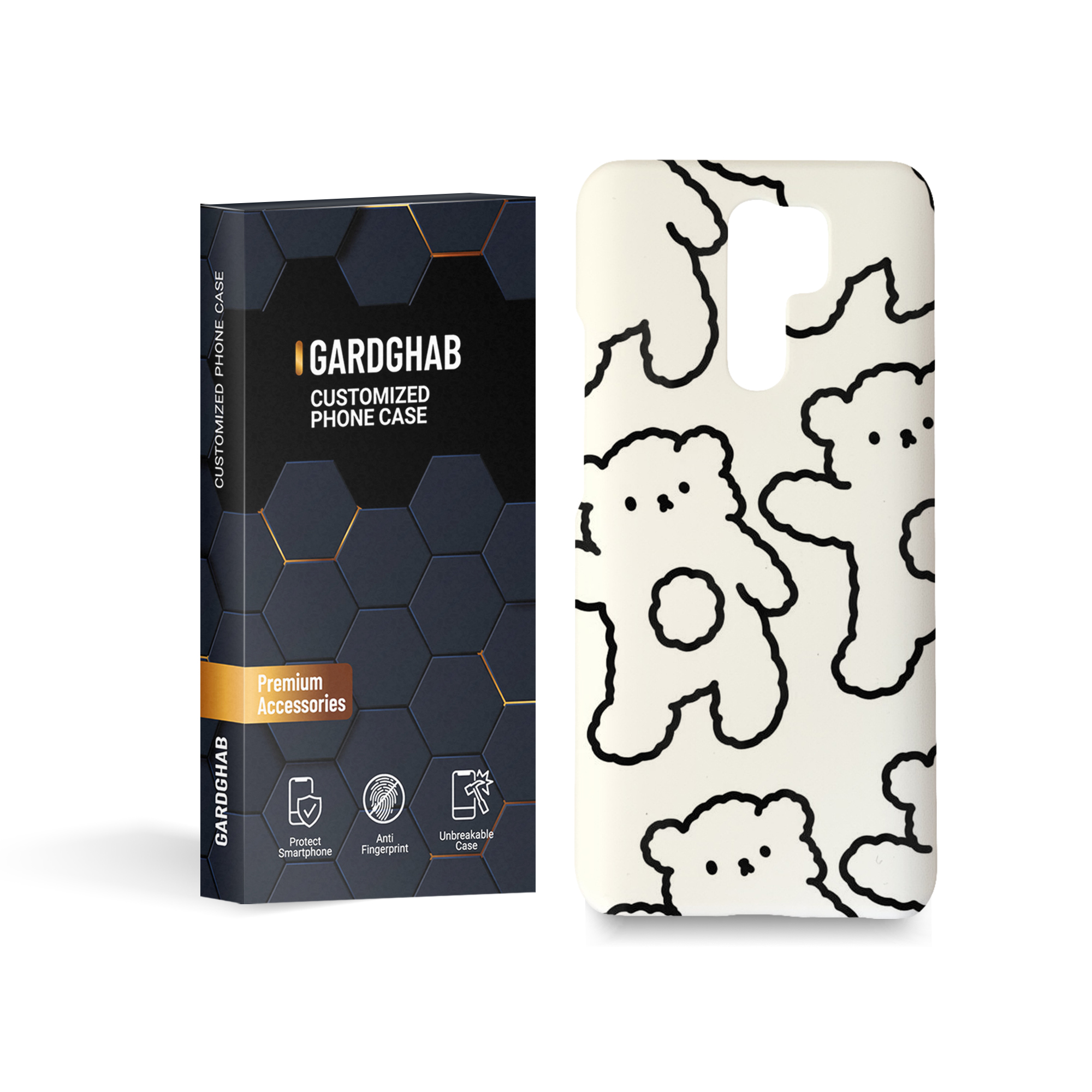 کاور گارد قاب مدل فانتزی مناسب برای گوشی موبایل شیائومی redmi 9 / 9 prime