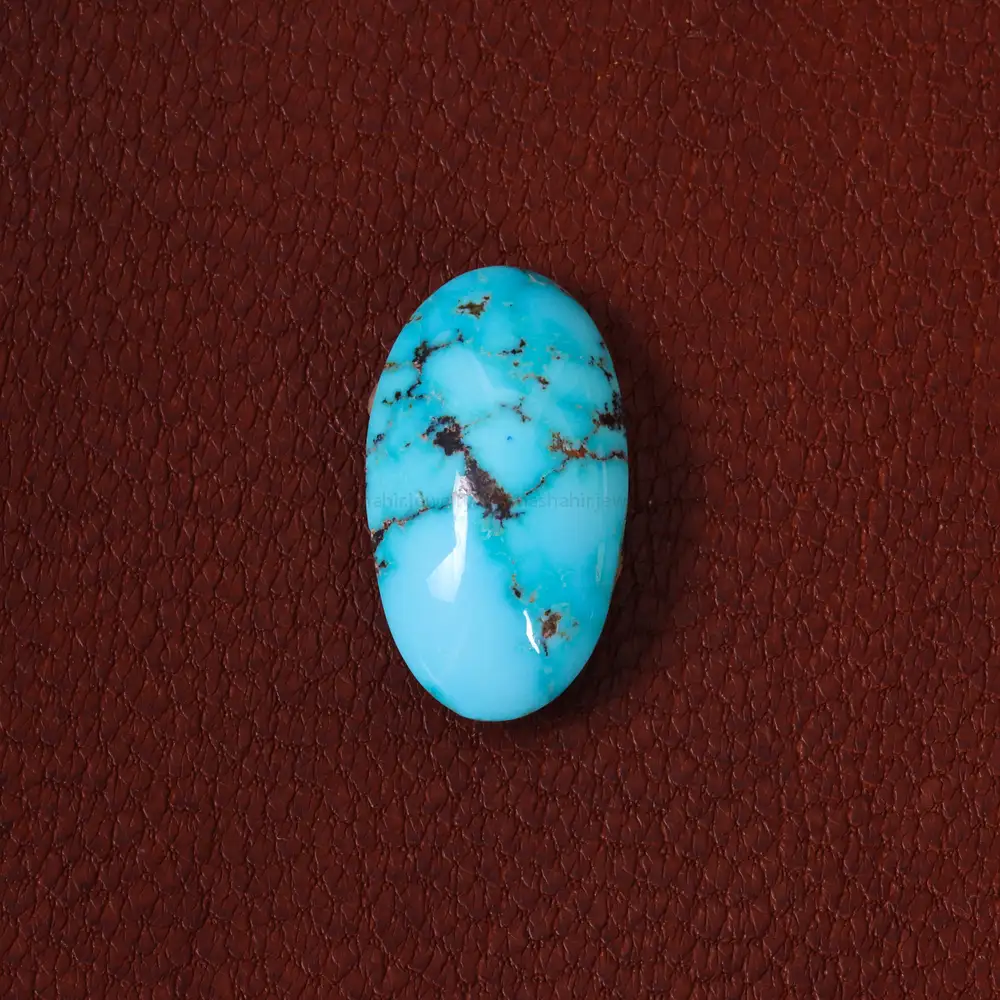 نگین فیروزه شجری کد 28148 - جواهری مشاهیر