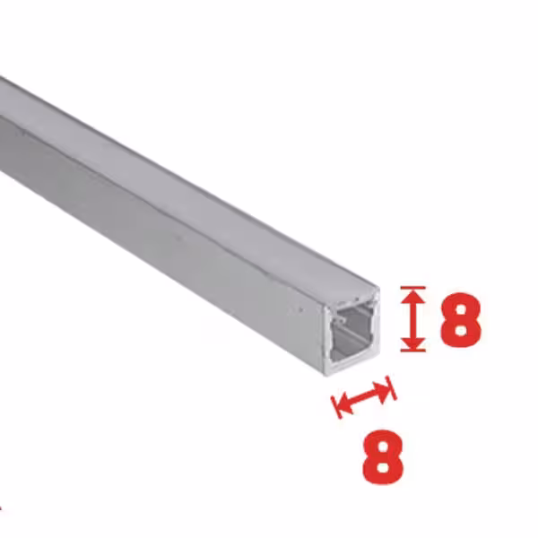 لاینر نوری روکار R1 - یراقینو فروش یراق آلات کابینت و درب