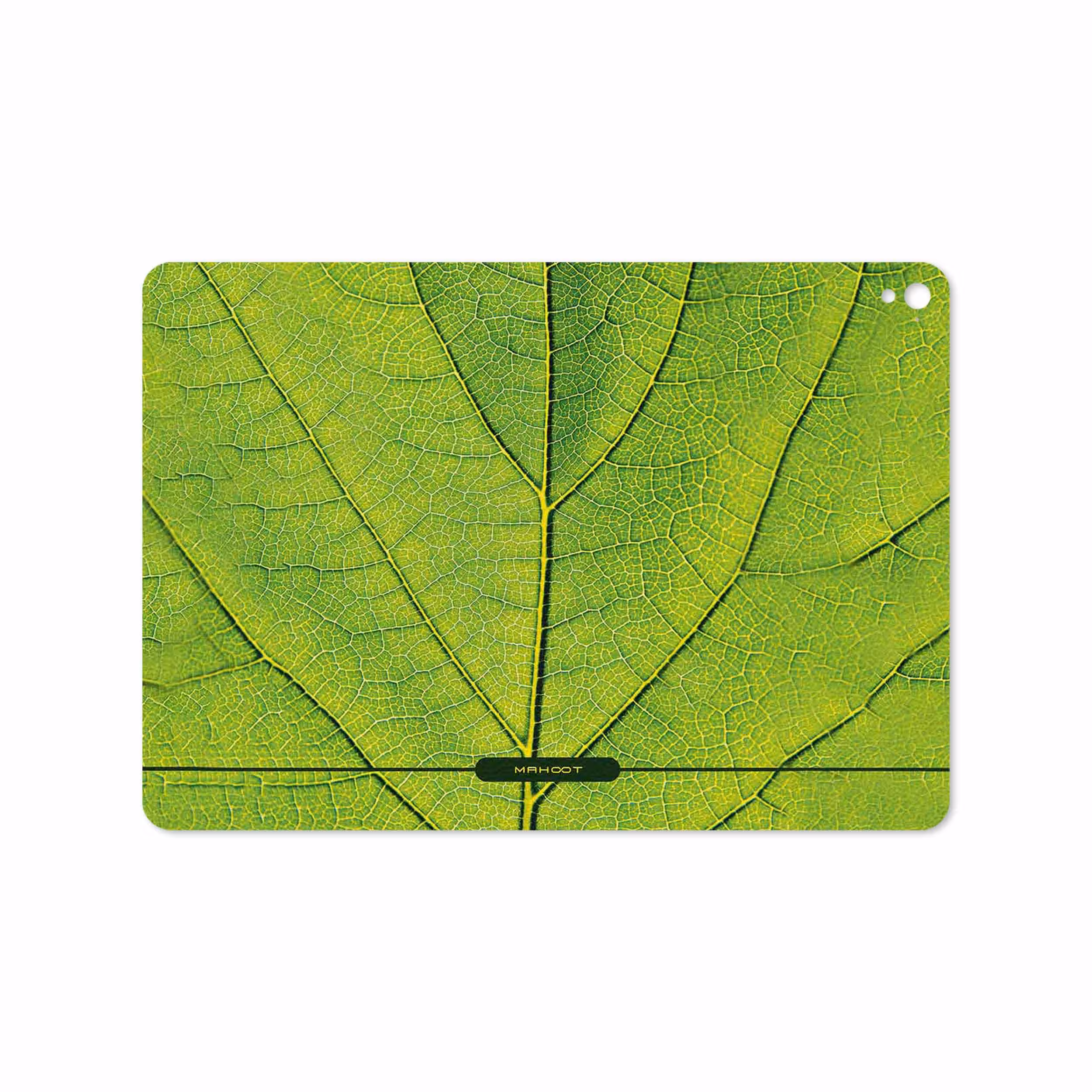 برچسب پوششی ماهوت مدل Leaf-Texture مناسب برای تبلت اپل iPad Pro 9.7 2016 A1675