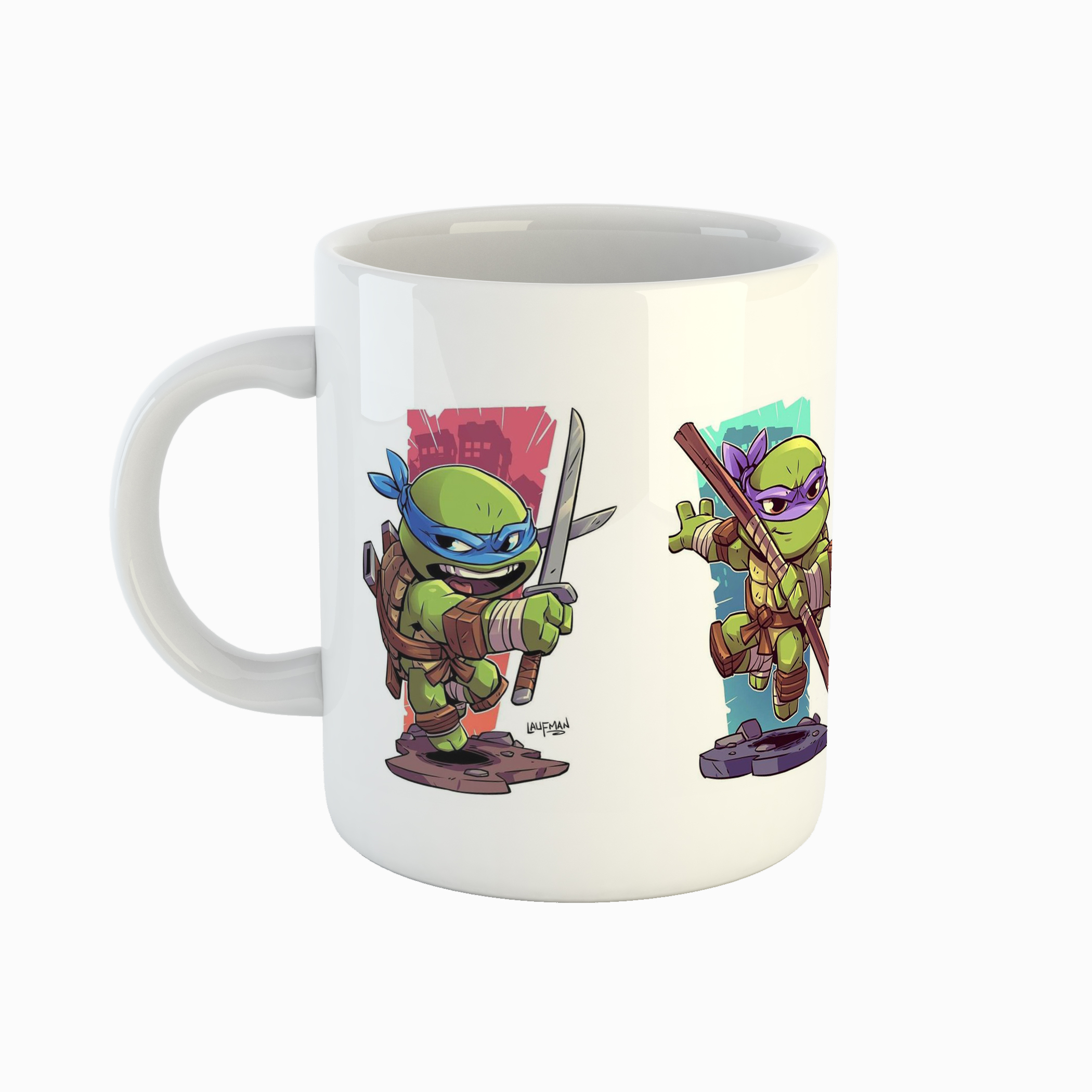 ماگ طرح لاکپشت های نینجا مدل tmnt