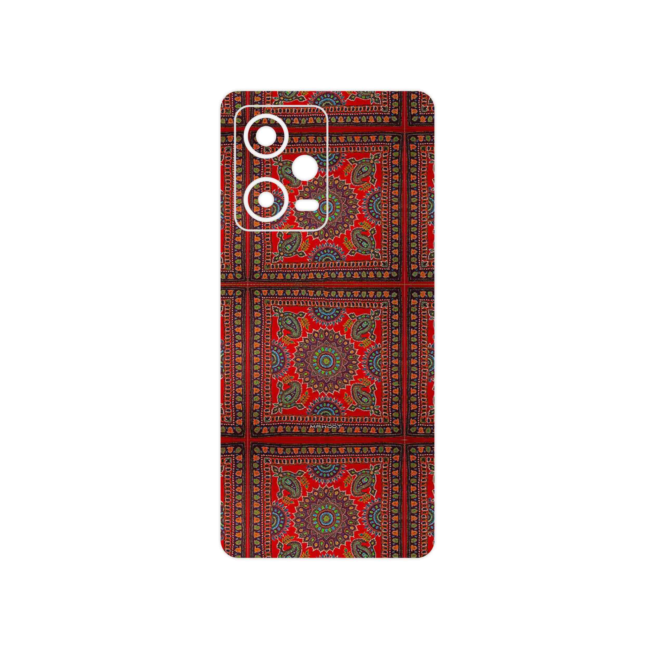 برچسب پوششی ماهوت مدل Embroidered Rug مناسب برای گوشی موبایل شیائومی Redmi Note 12 Pro