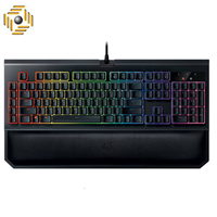 کیبورد مخصوص بازی مکانیکی ریزر مدل Blackwidow Chroma V2 With Orange Switch