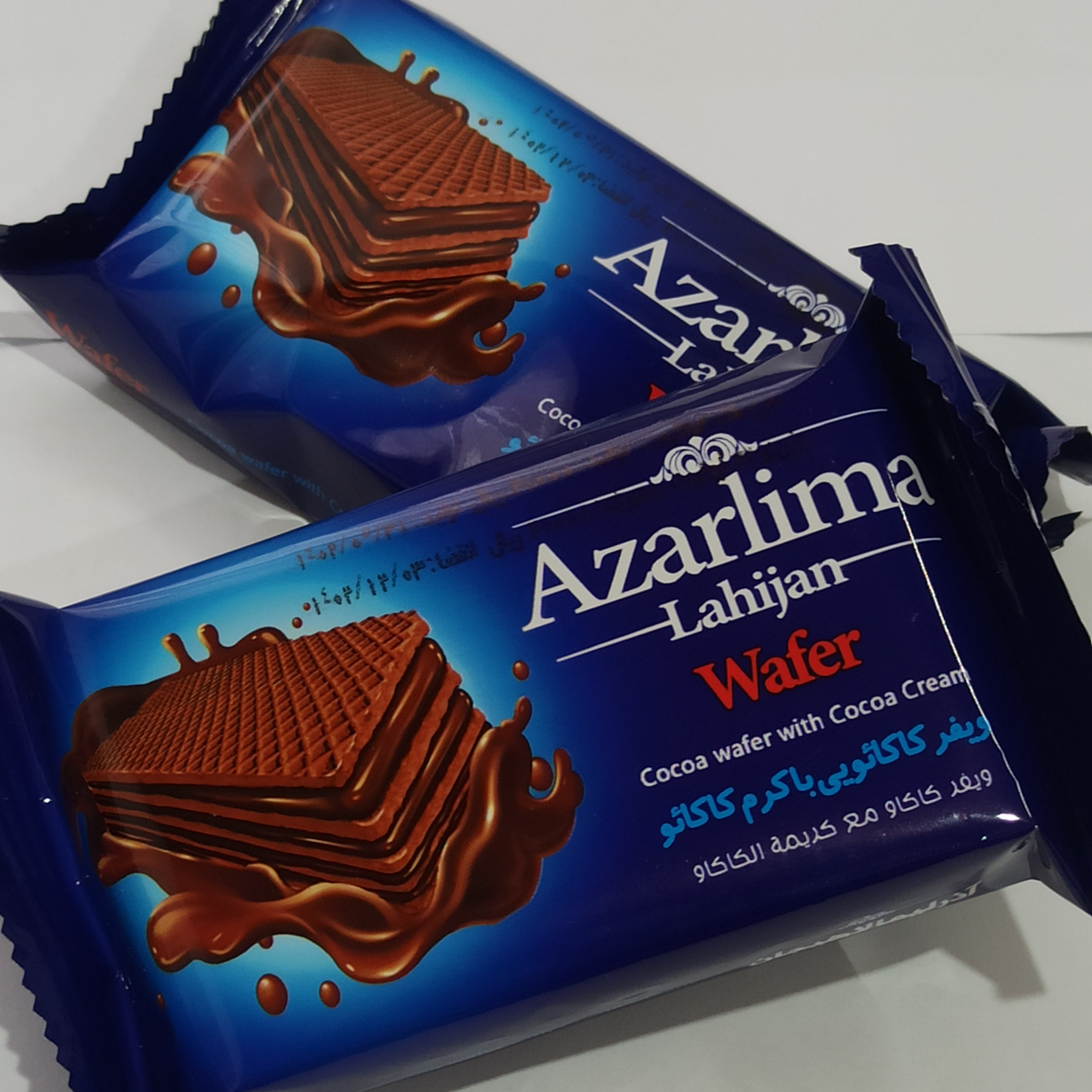 ویفر کاکائویی با کرم کاکائو (48 تایی)