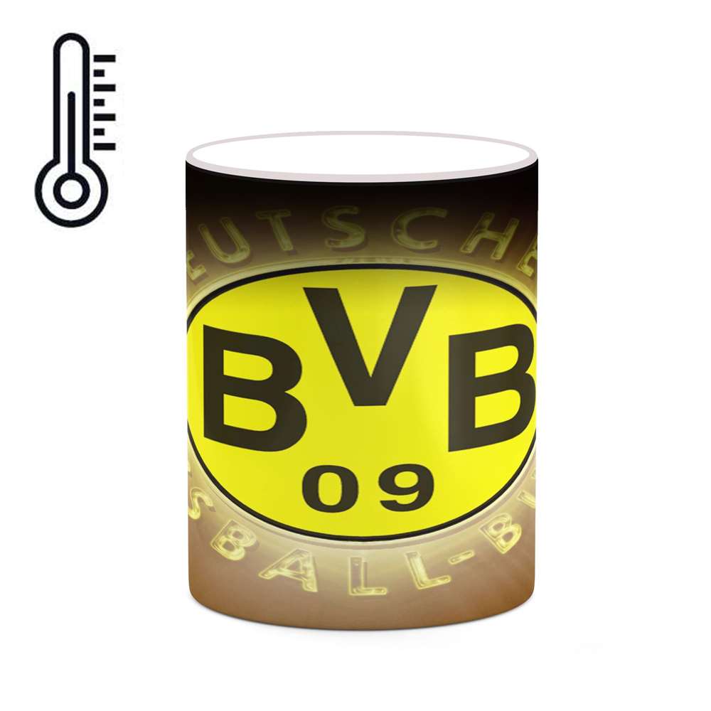 ماگ حرارتی کاکتی طرح تیم Borussia Dortmund مدل mgh19747