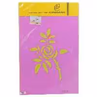 شابلون استنسیل 30*40 طرح گل کد G119 مجد