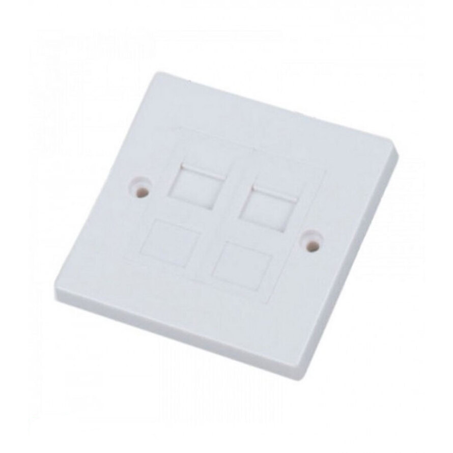 فیس پلیت 2 پورت کی نت K-N1125