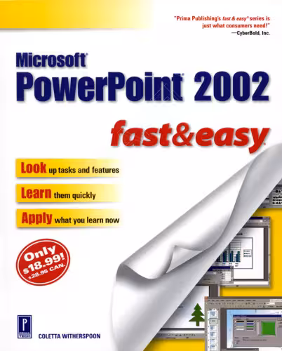 خرید و دانلود نسخه کامل کتاب Microsoft PowerPoint 2002 fast &amp; easy
