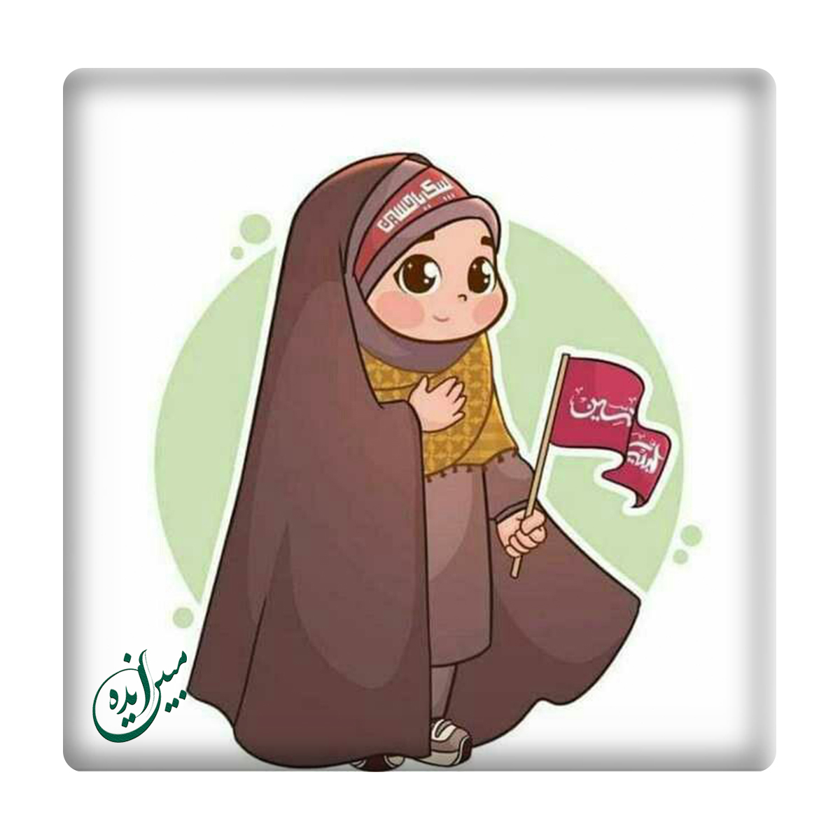 کاشی مبین ایده مدل حجاب km10 کد 691