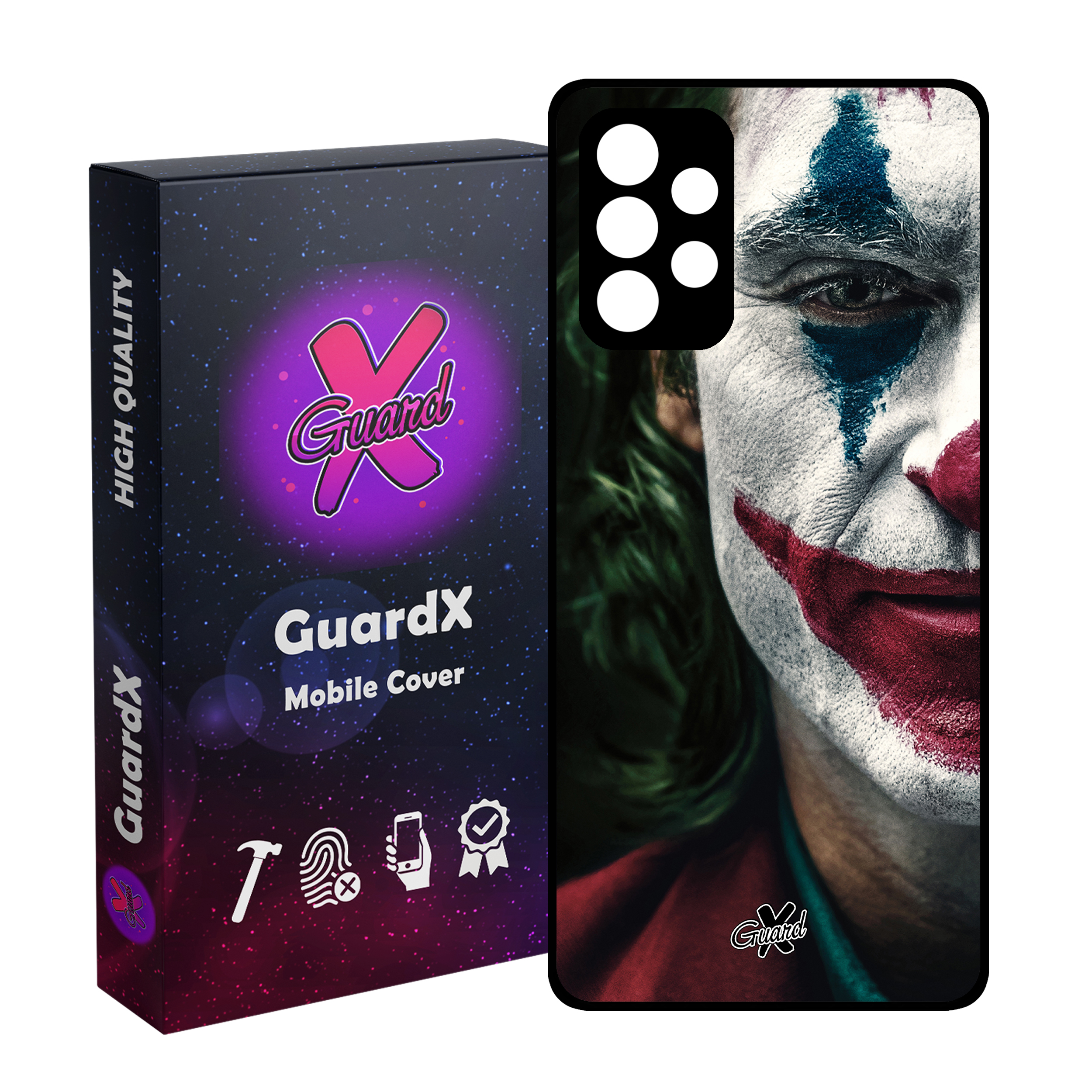 کاور گارد ایکس طرح Joker مدل Glass10165 مناسب برای گوشی موبایل سامسونگ Galaxy A73