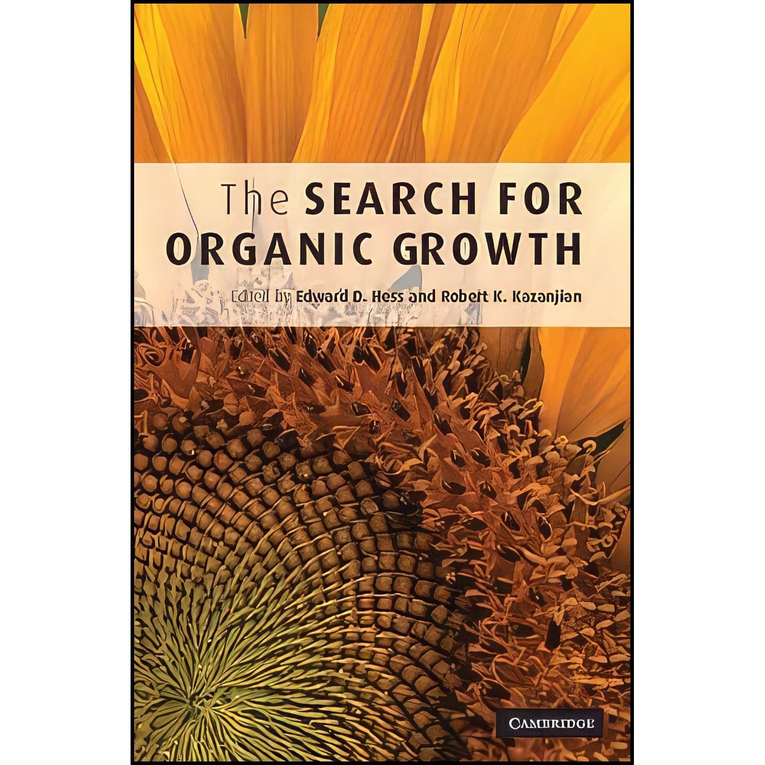 کتاب زبان اصلی The Search for Organic Growth اثر جمعی از نویسندگان