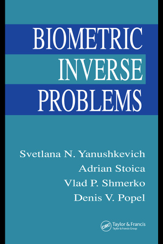 خرید و دانلود نسخه کامل کتاب Biometric inverse problems