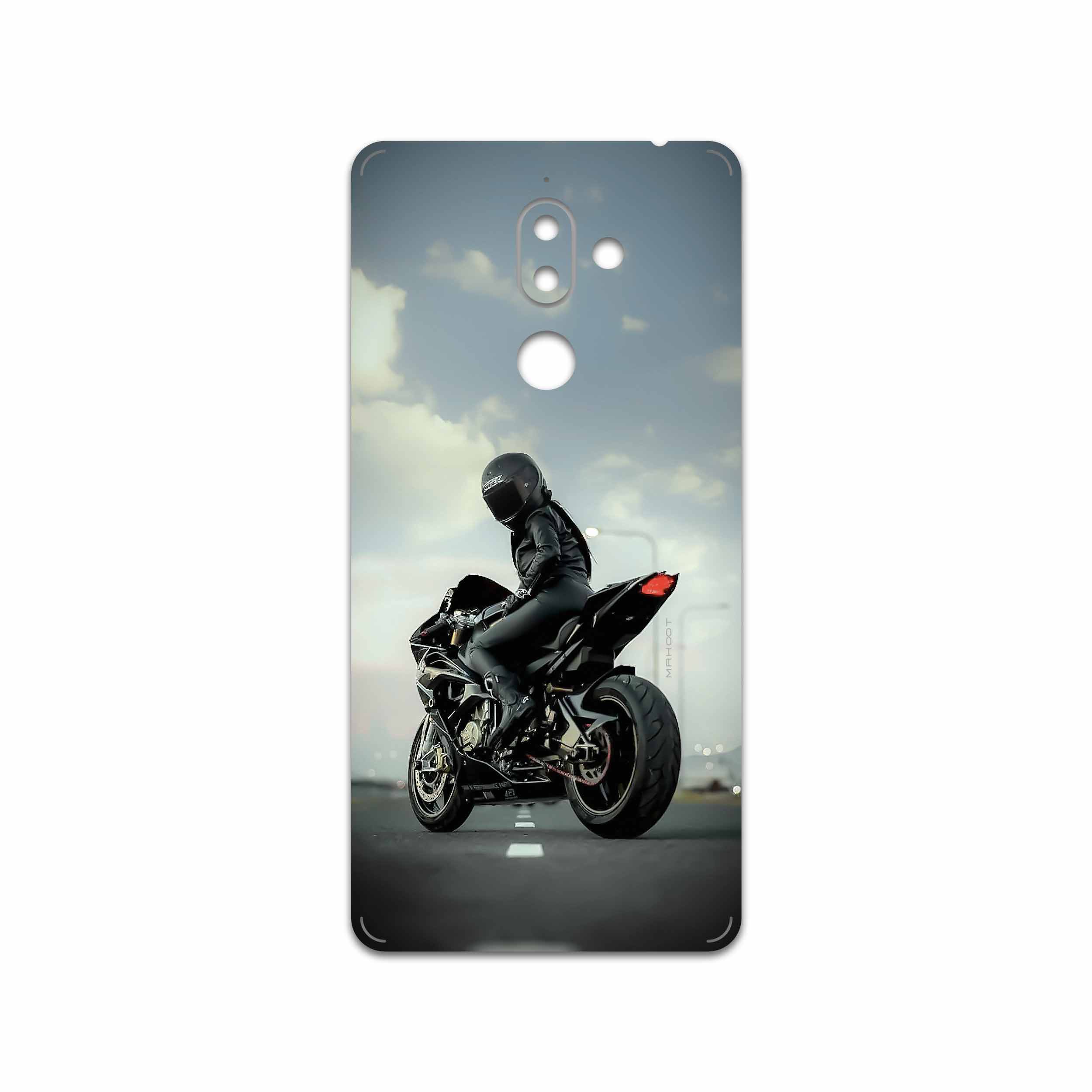 برچسب پوششی ماهوت مدل Motorcycling مناسب برای گوشی موبایل نوکیا 7 Plus