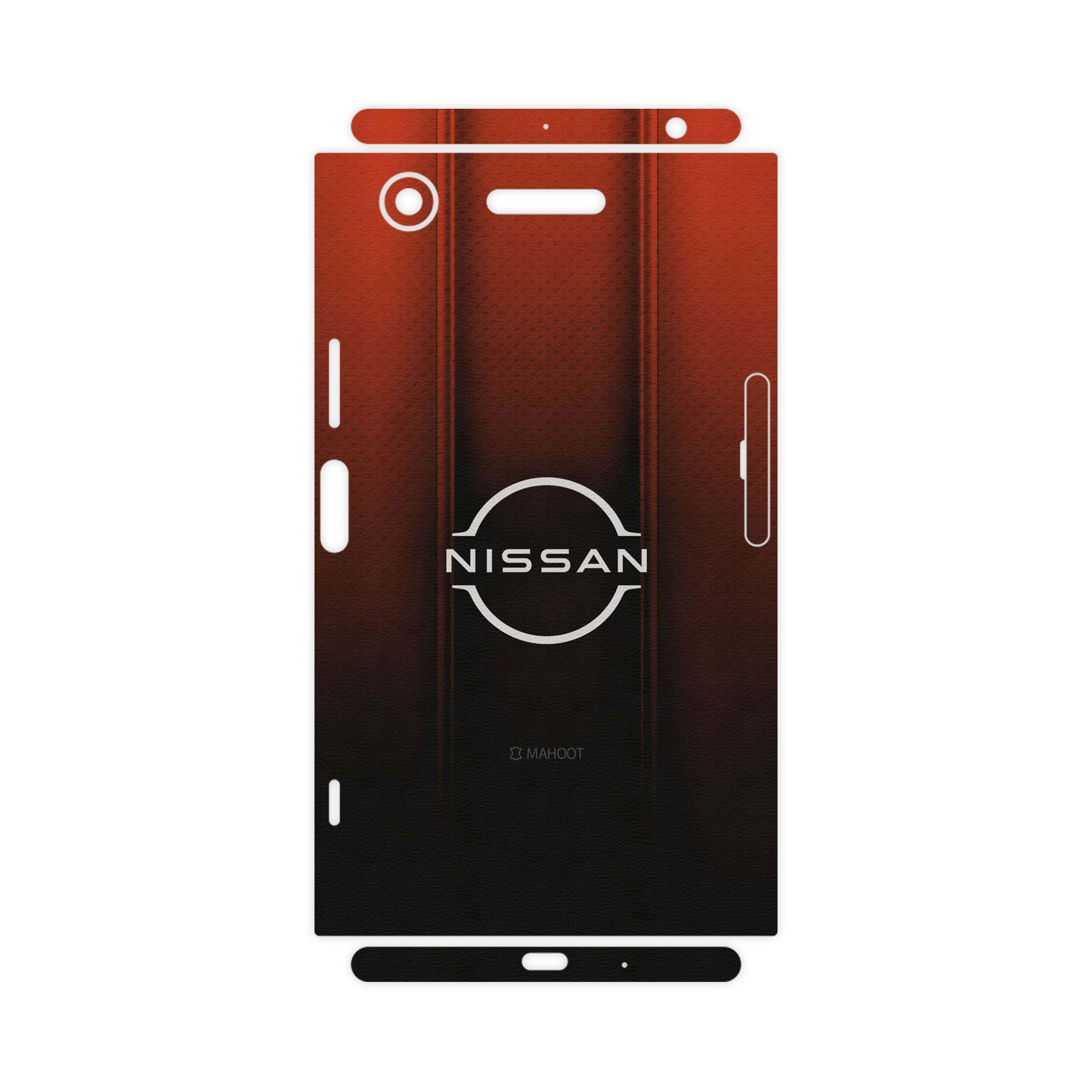 برچسب پوششی ماهوت مدل Nissan-FullSkin مناسب برای گوشی موبایل سونی Xperia XZ1