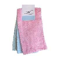 دستمال آشپزخانه مدل حوله ای میکروفایبر سوزنی بسته 3 عددی