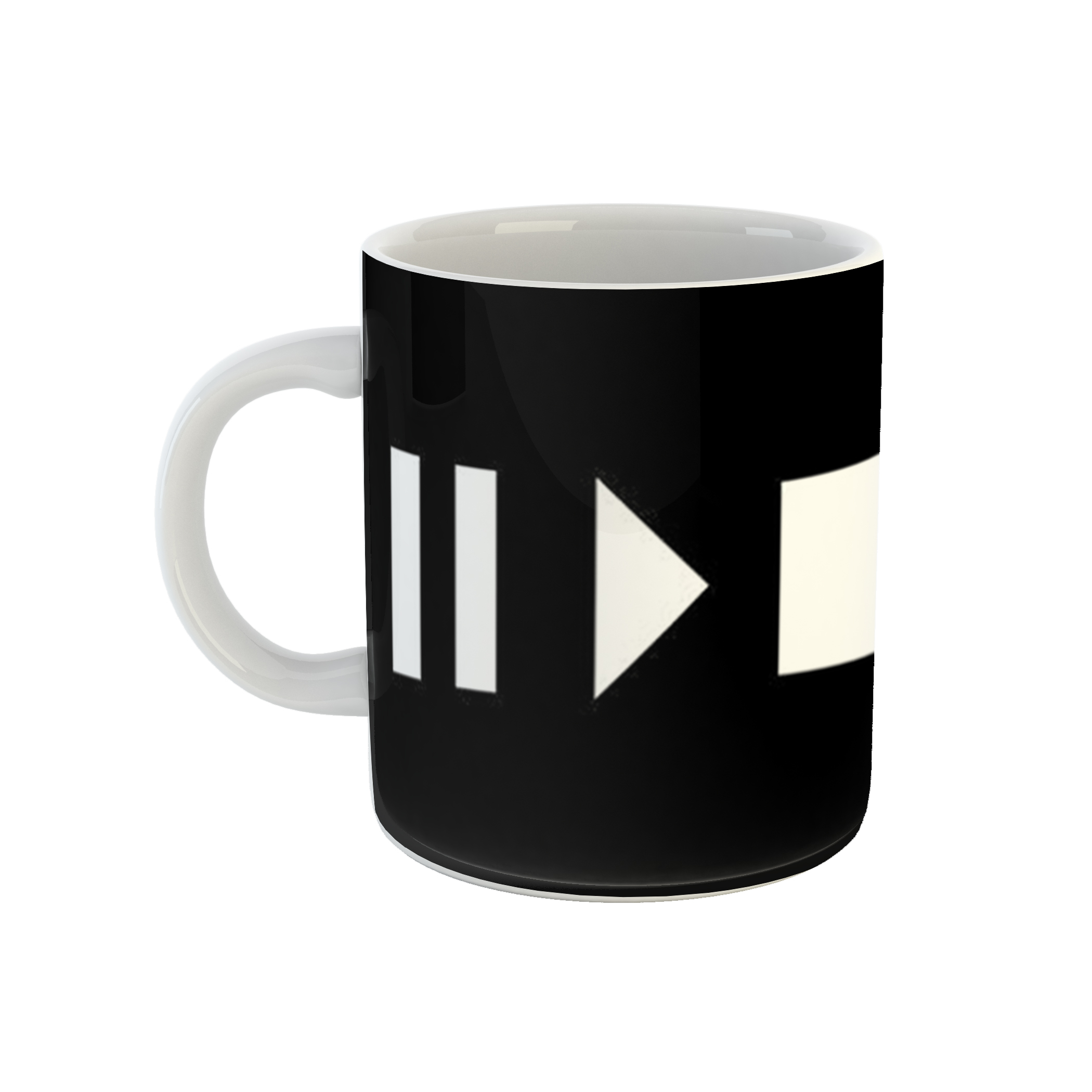 ماگ طرح دکمه های کنترل