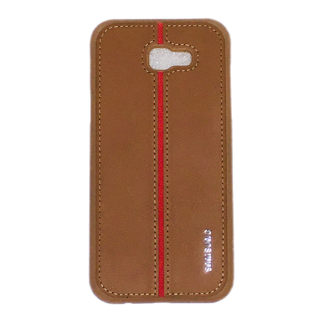 کاور مدل Leath مناسب برای گوشی موبایل سامسونگ Galaxy A3 2017