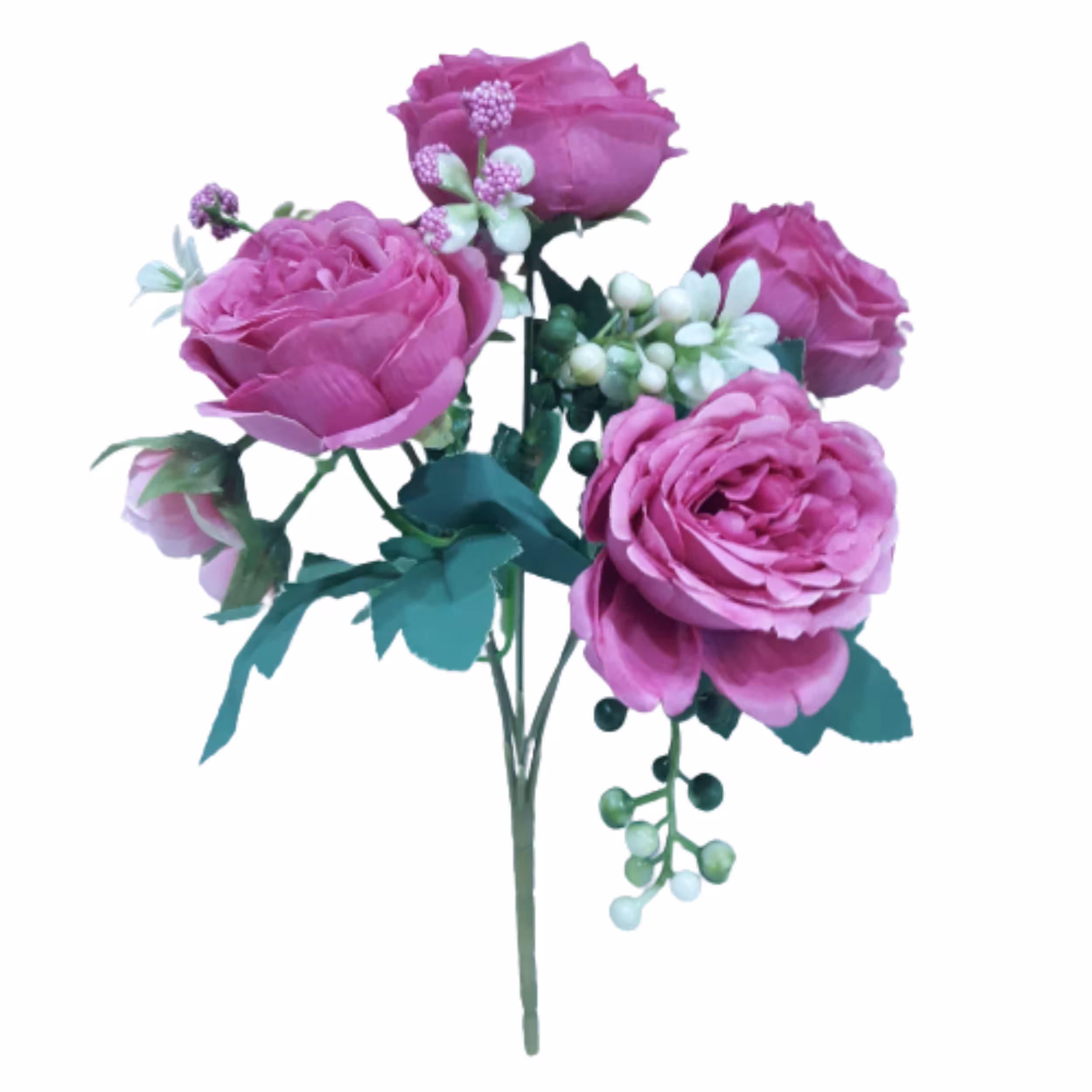 دسته گل مصنوعی مدل گل محمدی کد PA_1090
