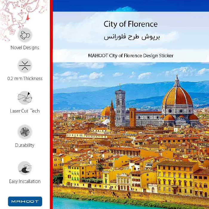 برچسب پوششی ماهوت مدل City of Florence مناسب برای گوشی موبایل نوکیا Lumia 1020
