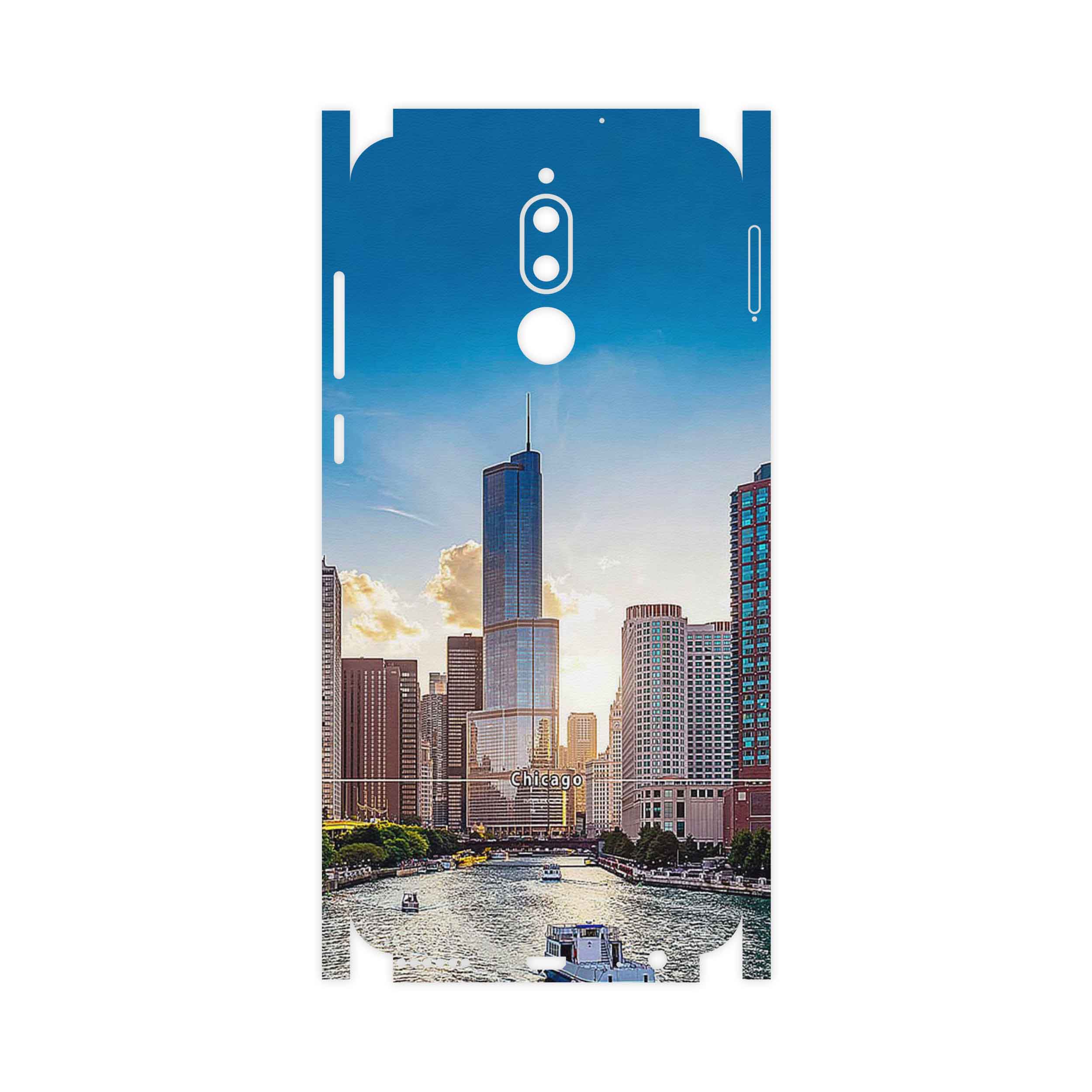 برچسب پوششی ماهوت مدل City of Chicago-FullSkin مناسب برای گوشی موبایل هوآوی Mate 10 Lite