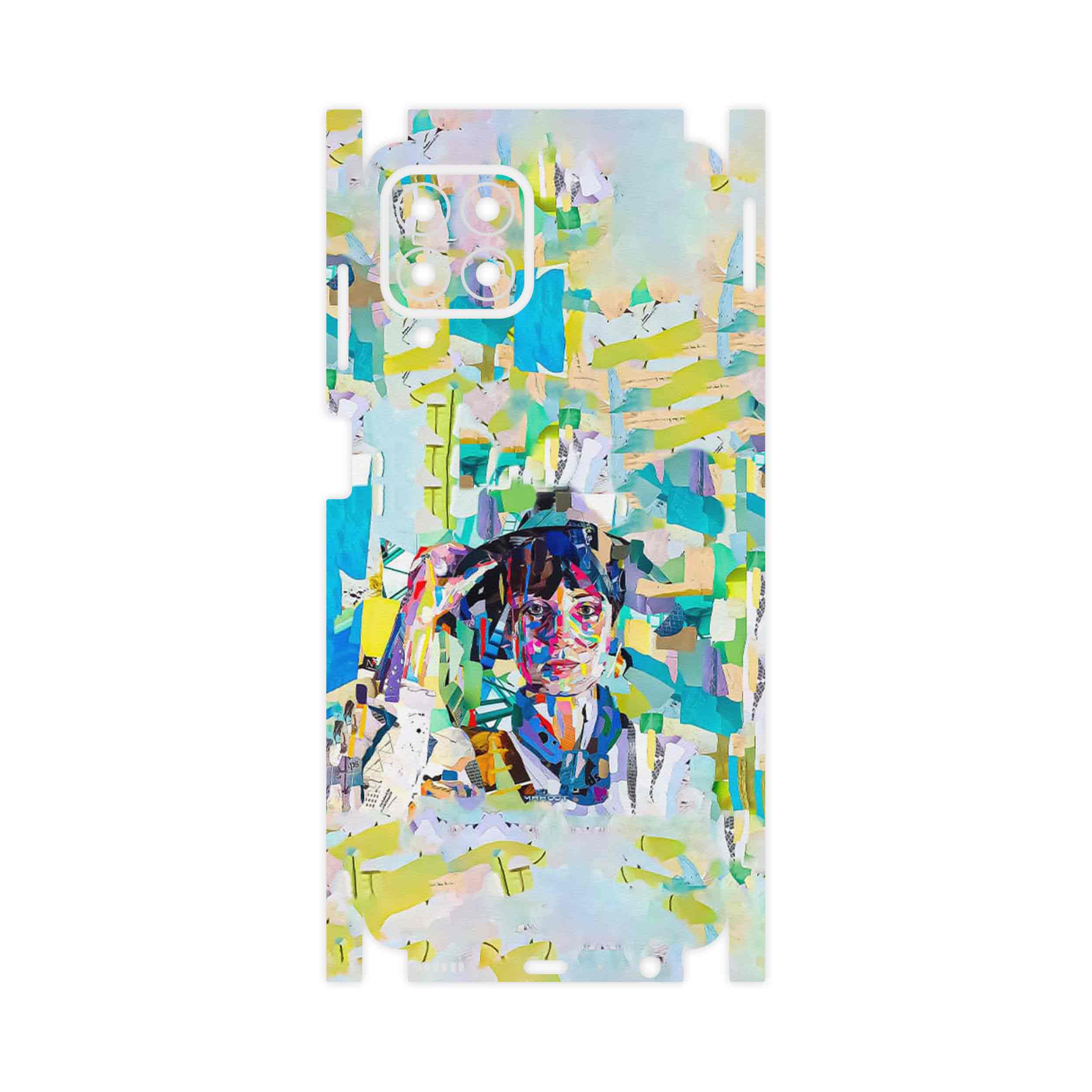 برچسب پوششی ماهوت مدل Collage of Women Portrait 1-FullSkin مناسب برای گوشی موبایل سامسونگ Galaxy M33