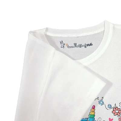 تی شرت بچگانه پرمانه طرح فانتزی و جذاب کد pmt.7483