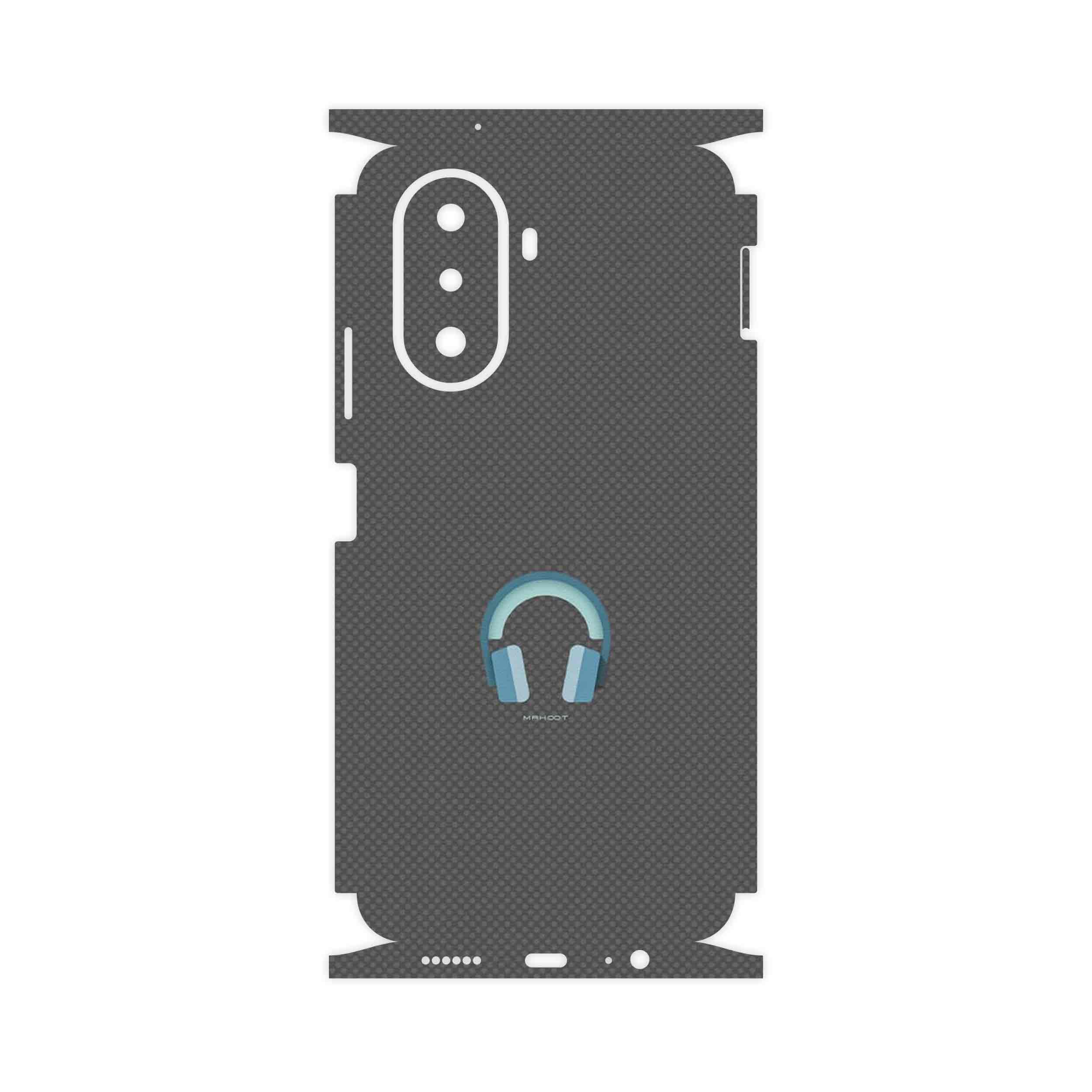 برچسب پوششی ماهوت مدل Minimal Headphone Icon-FullSkin مناسب برای گوشی موبایل هوآوی Nova Y70