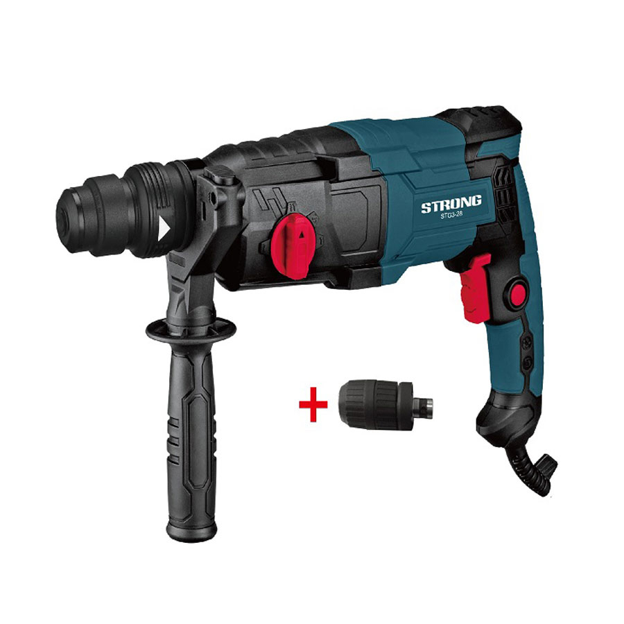 دریل بتن کن 4 شیار 3 کیلویی استرانگ مدل STG3-28