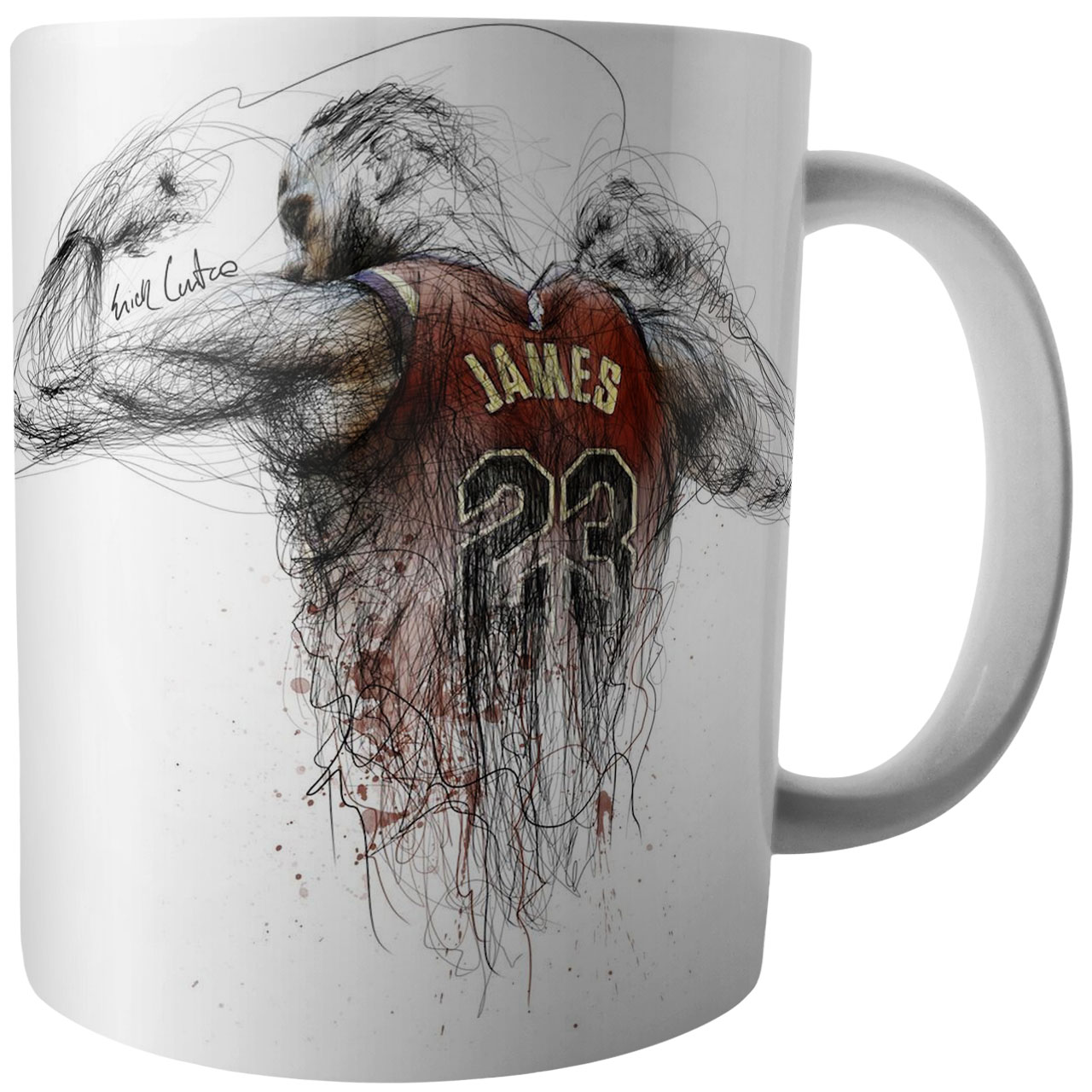 ماگ طرح بسکتبال B626