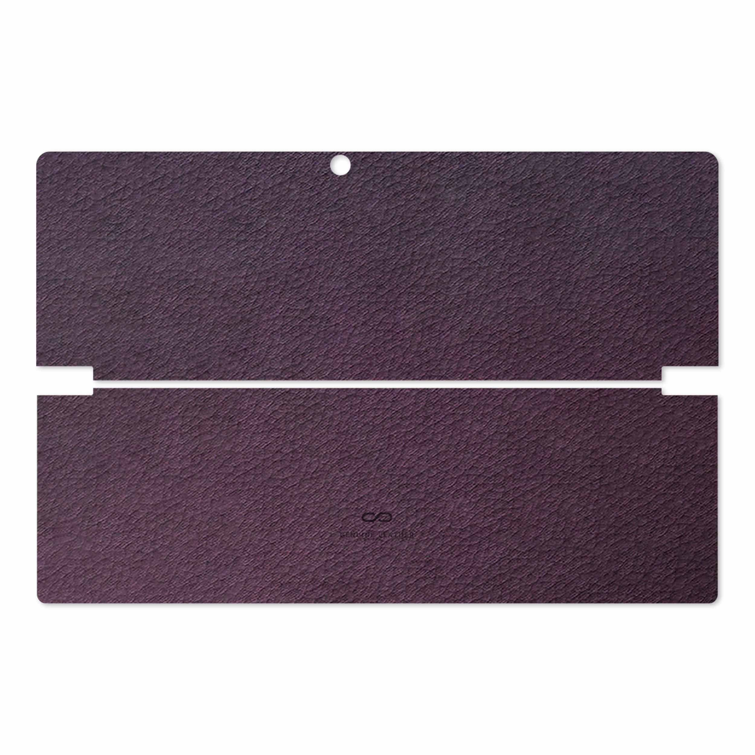 برچسب پوششی ماهوت مدل Purple-Leather مناسب برای تبلت لنوو Miix 510 2016